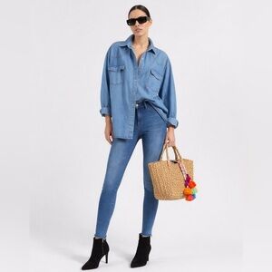 Joe's Jeans Cropped Ankle in Classic Blue